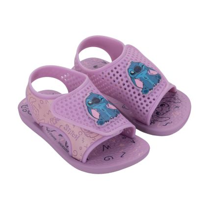 Chinelo Baby Ipanema Disney Stitch - 27368 - Lilas/lilas - Atacado