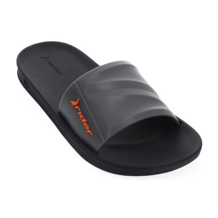 Chinelo Slide Masculino Rider Street - 11578 - Preto/cinza - Atacado