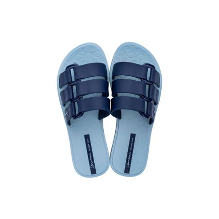 Chinelo Slide Feminino Ipanema Bold - 26519 - Azul/azul (Ae184) - Atacado