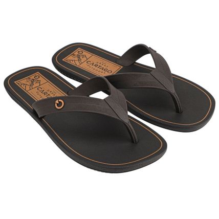 Chinelo Masculino Cartago Atlanta - 11840  - Marrom/marrom - Atacado