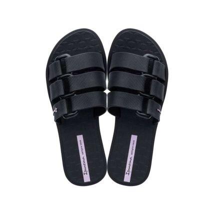 Chinelo Slide Feminino Ipanema Bold - 26519 - Preto/preto - Atacado