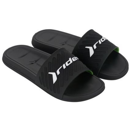 Slide Masculino Rider Free Ii - 12323 - Preto/branco/verde - Atacado