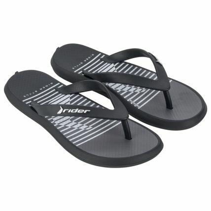 Chinelo Infantil Rider R1 Style - 11957 - Preto/preto/branco - Atacado