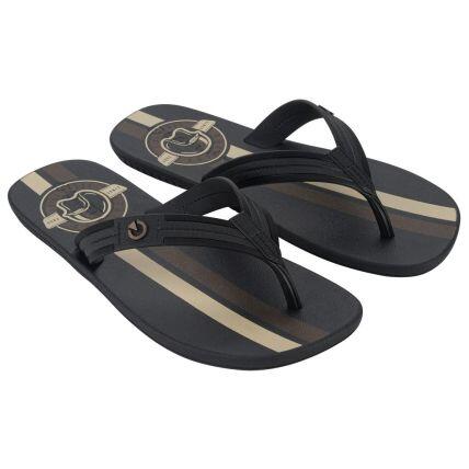 Chinelo Masculino Cartago Atlanta Ii - 12432 - Preto/bege/bronze - Atacado