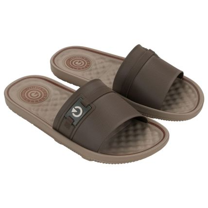 Chinelo Gaspea Masculino Cartago Arizona - 12393 - Bege/marrom/verde - Atacado