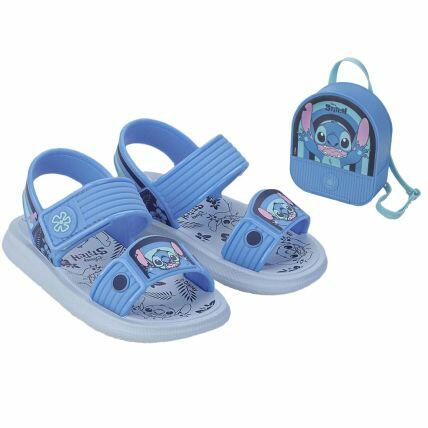 Sandalia Baby Disney Mochila - 23078 - Azul Claro/azul - Atacado