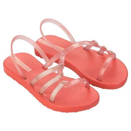 Sandalia Infantil Ipanema Diversa Mais - 27244 - Rosa Escuro/rosa Perolado - Atacado