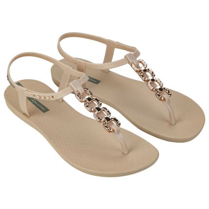 Sandalia Feminina Ipanema Class Forever - 27272 - Bege/verde - Atacado