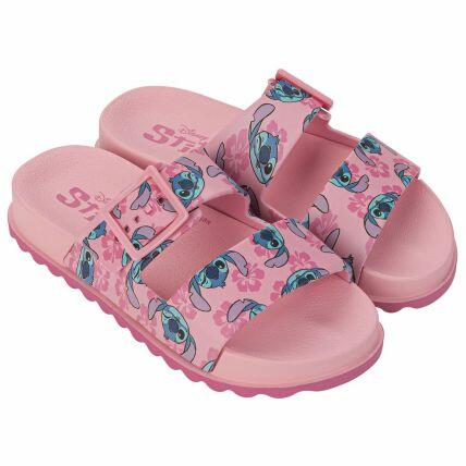 Chinelo Slide Infantil Stitch Summer - 23198 - Rosa/rosa - Atacado