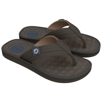 Chinelo Masculino Cartago Alabama - 11859  - Marrom/bege/cinza - Atacado