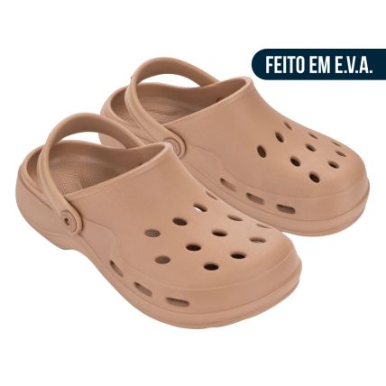Babuche Feminino Zaxy Joy - 19430 - Marrom Mocca - Atacado