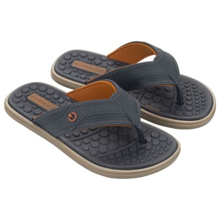 Chinelo Infantil Cartag Veneto Iii - 12546 - Bege/basalto/laranja - Atacado