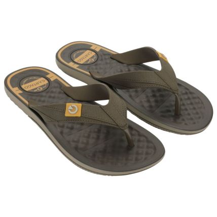 Chinelo Masculino Cartago Arizona - 12212 - Bege/marrom/amarelo - Atacado