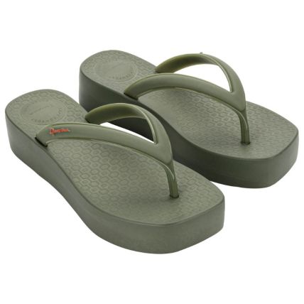 Tamanco Feminino Ipanema Pluma Up - 27516 - Verde/verde/laranja - Atacado