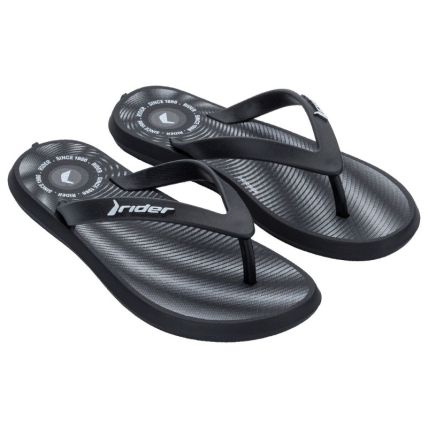 Chinelo Infantil Rider R1 Style - 11957 - Preto/cinza/preto - Atacado