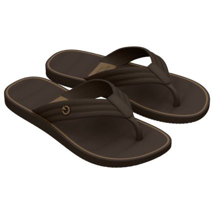 Chinelo Masculino Cartago Monterrey - 12643 - Marrom/marrom/castor - Atacado