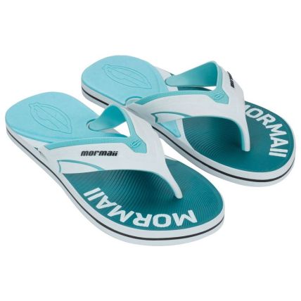 Chinelo Masculino Mormaii Neocycle Iv - 12631 - Branco/azul - Atacado