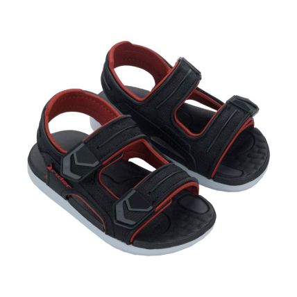 Sandalia Baby Rider R Line Plus Ii Papete - 12527 - Branco/preto/vermelho - Atacado