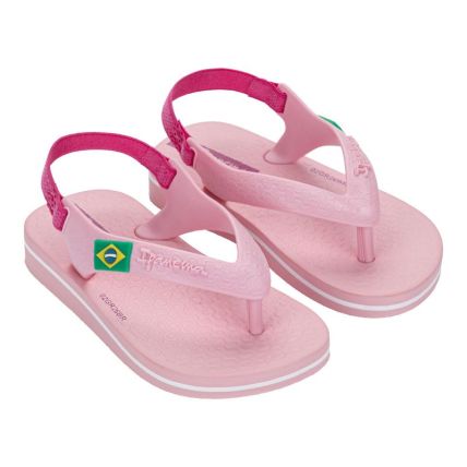 Chinelo Baby Ipanema Brasil  Ii - 27046 - Rosa Claro/rosa - Atacado