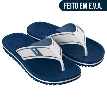 Chinelo Masculino Rider Trace Duo - 12650 - Azul/branco - Atacado
