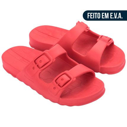 Chinelo Feminino Ipanema Duo Day - 83704 - Vermelho - Atacado