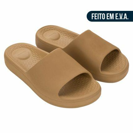 Chinelo Feminino Ipanema Pluma - 27537 - Castor - Atacado