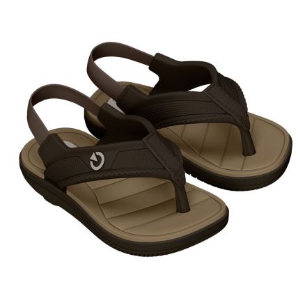 Chinelo De Dedo Baby Cartago Aspen Ii - 12688 - Marrom/marrom - Atacado