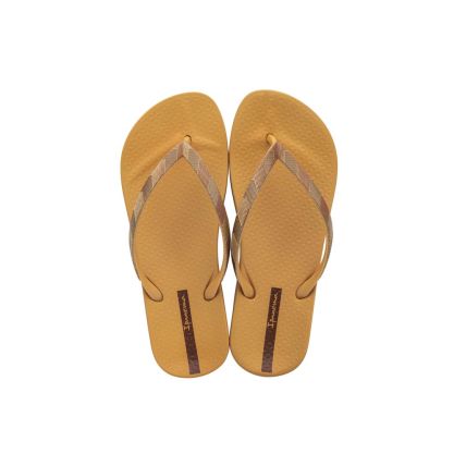 Chinelo Feminino Ipanema Mesh Vi Fem - 83176 - Bege Caramelo/bege - Atacado