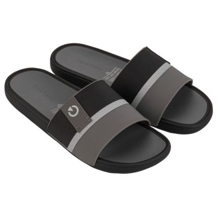 Chinelo Gáspea Masculino Cartago Detroit - 12096 - Preto/Cinza - Atacado