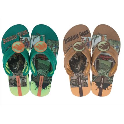 Chinelo Infantil Ipanema Jurassic Park - 27087 - Cores Diversas - Atacado