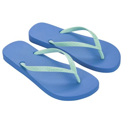 Chinelo Feminino Ipanema Classica Fine - 26603 - Azul/verde - Atacado
