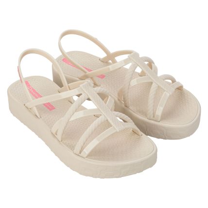 Tamanco Feminino Ipanema Diversa Flatform - 27238 - Bege/bege/rosa - Atacado