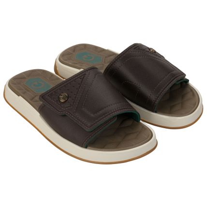 Chinelo Gaspea Masculino Cartago Napoles - 12410 - Bege/marrom/verde - Atacado