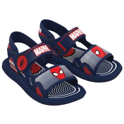 Sandália Infantil Marvel Brave - 22847 - Azul/Vermelho - Atacado