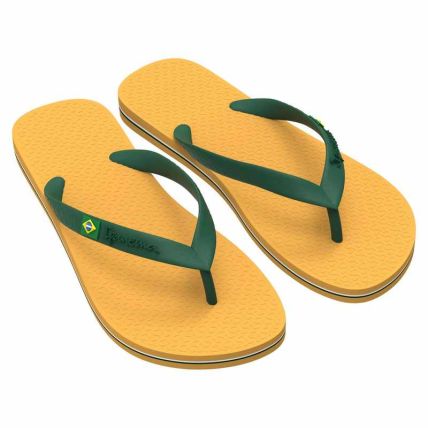 Chinelo Feminino Ipanema Brasil Light - 27453 - Amarelo/verde - Atacado