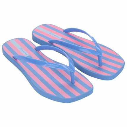 Chinelo Feminino Ipanema Edge Joy - 27504 - Azul/rosa - Atacado