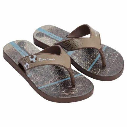 Chinelo Infantil Ipanema Deck City - 27114 - Marrom/bege - Atacado