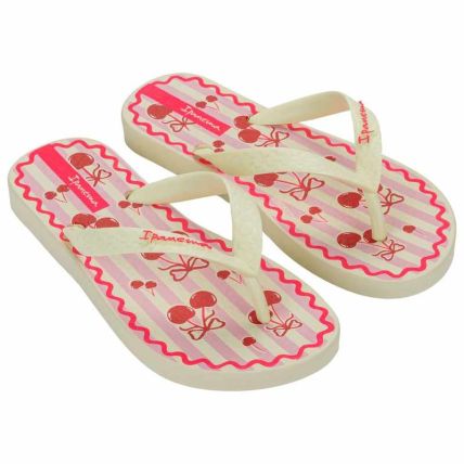 Chinelo Infantil Ipanema Fantasia - 27012 - Bege/bege/rosa - Atacado