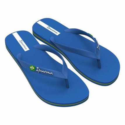Chinelo Masculino Ipanema Brasil - 27040 - Azul/azul/branco - Atacado
