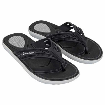 Chinelo Masculino Rider Motion - 12633 - Cinza/preto/grafite - Atacado