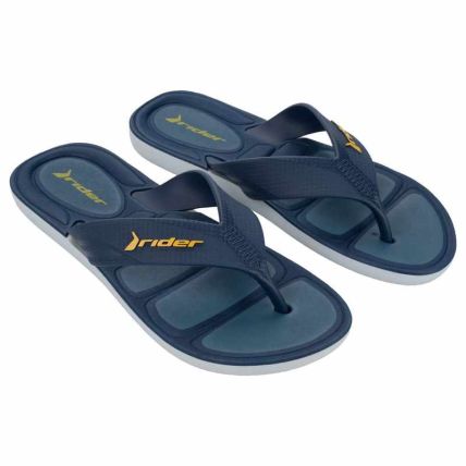 Chinelo Masculino Rider Pulse Ii - 12610 - Branco/azul/amarelo - Atacado