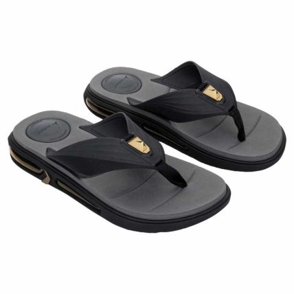 Chinelo Masculino Rider R Bold 2 - 12613 - Preto/caramelo/cinza - Atacado