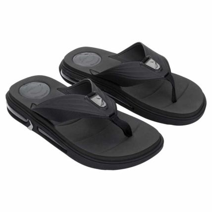 Chinelo Masculino Rider R Bold 2 - 12613 - Preto/preto/prata - Atacado