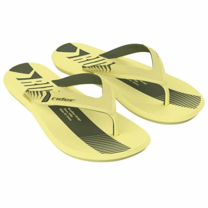 Chinelo Masculino Rider R1 Prime - 12438 - Verde/verde Escuro - Atacado