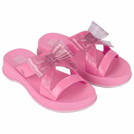 Chinelo Slide Infantil Zaxy Top - 19371 - Rosa Sorvete - Atacado