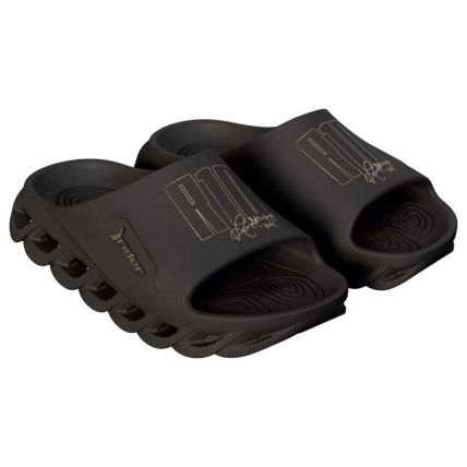 Chinelo Slide Masculino Rider Lite + R10 - 12629 - Preto/dourado - Atacado
