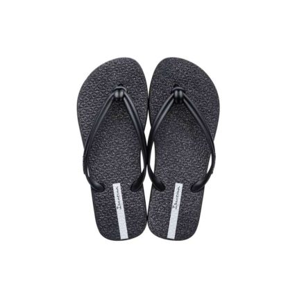 Chinelo Feminino Ipanema Elo Chic - 26743 - Preto/Preto Metalizado - Atacado