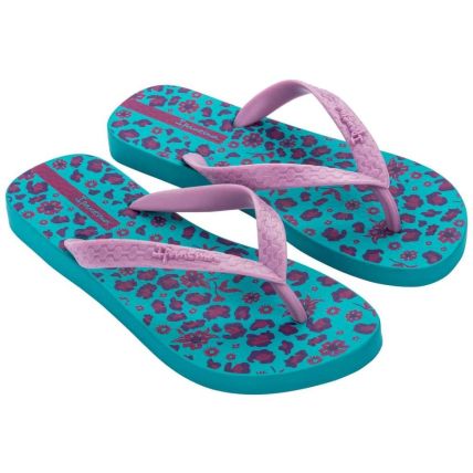 Chinelo Feminino Ipanema Happy - 25279 - Verde/Lilás/Roxo - Atacado