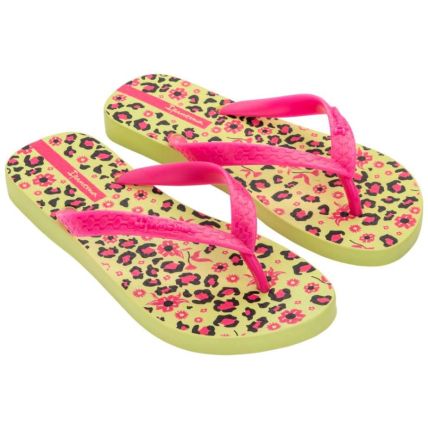 Chinelo Feminino Ipanema Happy - 25279 - Amarelo/Rosa/Preto - Atacado