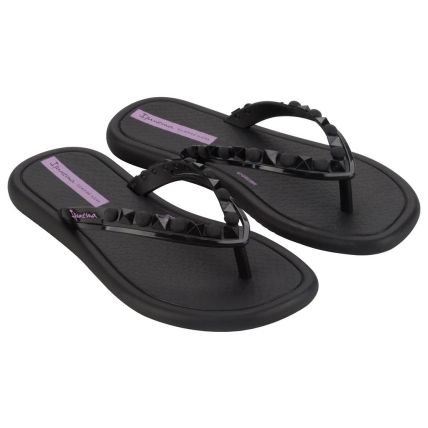 Chinelo Infantil Ipanema Meu Sol - 27131 - Preto/Lilás - Atacado